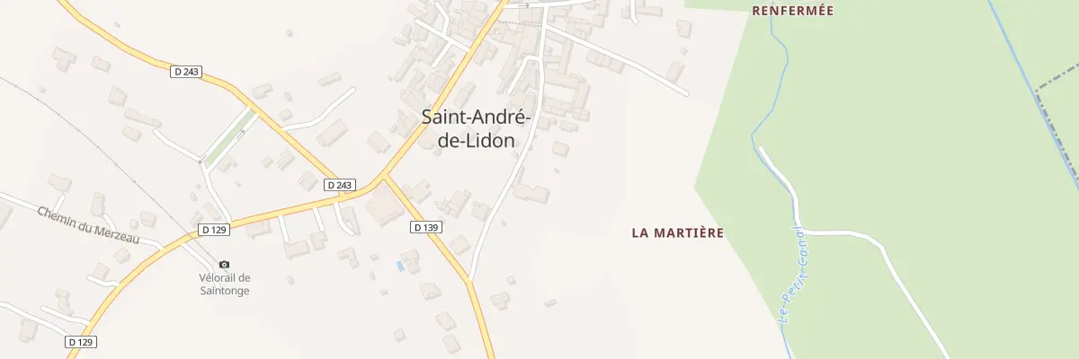 Plan du 5 Imp de la Martière à Saint-André-de-Lidon