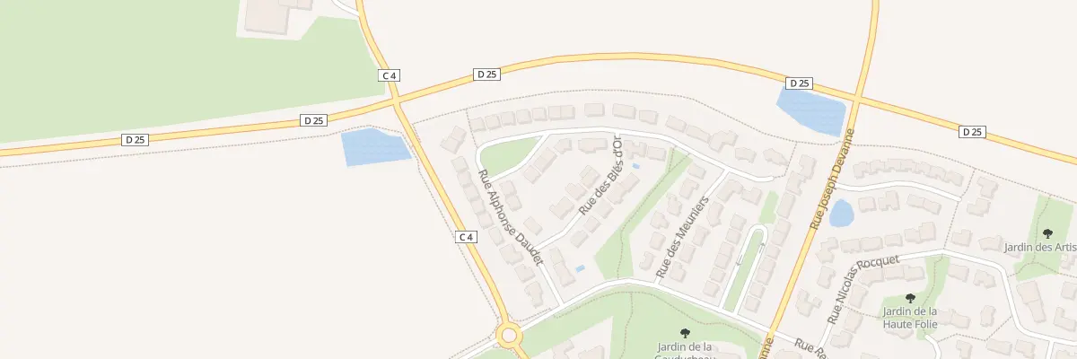 Plan du 2 Rue du fournil à Maulévrier