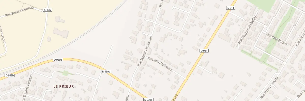 Plan du 27 Rue Robert Plantiveau à Surgères