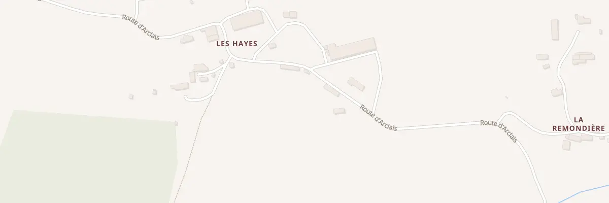Plan du 11 Rte d’Arclais - Montchauvet à Souleuvre en Bocage