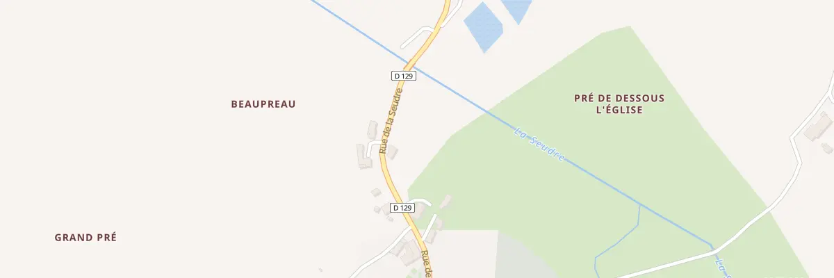 Plan du 36 Rue de la Seudre à Saint-André-de-Lidon
