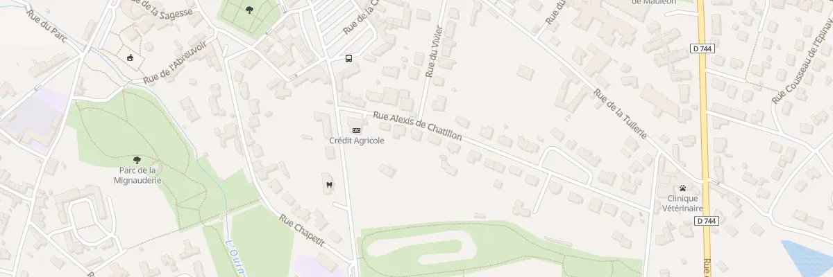 Plan du 8 Rue Alexis de Chatillon à Mauléon