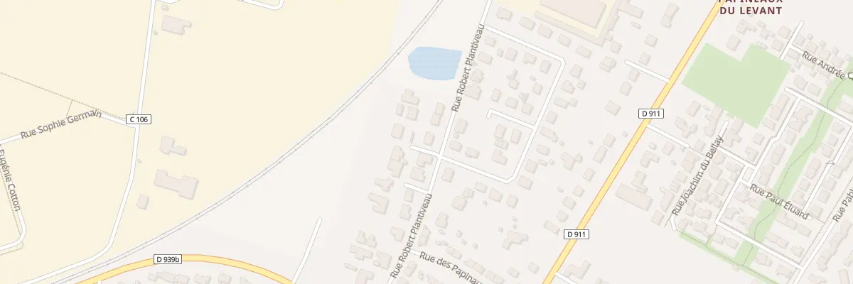 Plan du 60 Rue Robert Plantiveau à Surgères