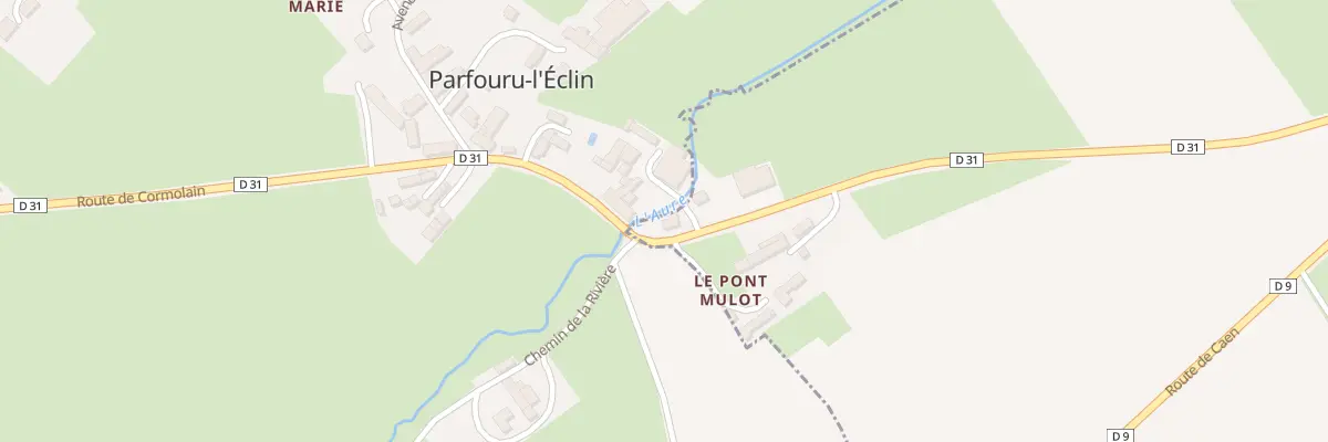 Plan du 612 Rte du Pont Mulot - Torteval à Aurseulles