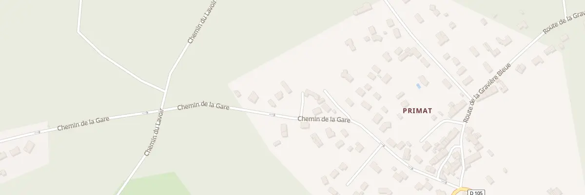 Plan du 27 Che de la Gare à Avensan