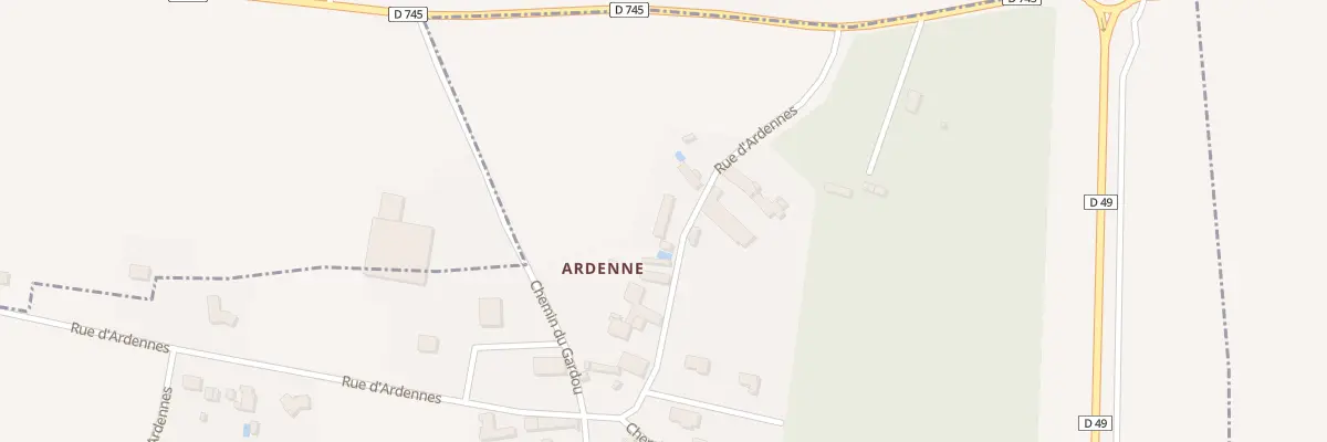 Plan du 20 Rue d’ardennes à Fontenay-le-Comte