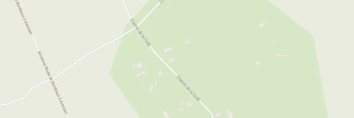 Plan du 28 Che de la Fôret à Avensan