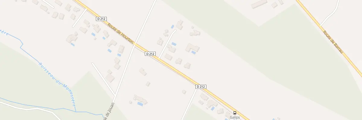 Plan du 83 Rte de Loustaou Vieil à Saint-Aubin-de-Médoc