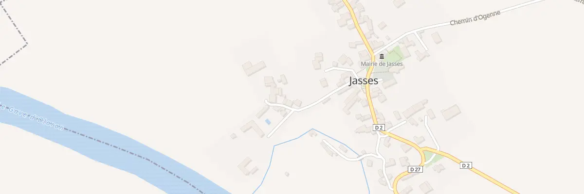 Plan du 6 Che du Chateau à Jasses