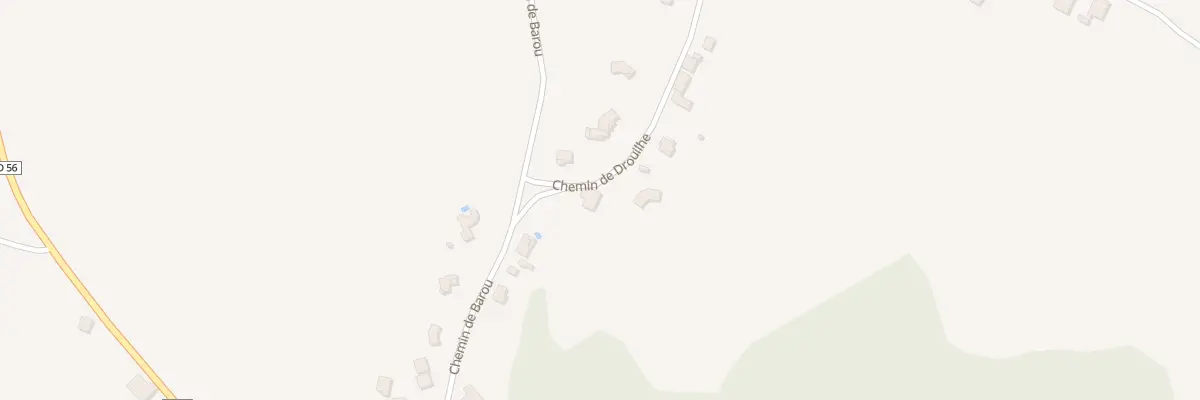 Plan du 60 Vc de Drouilhe à Bonnut