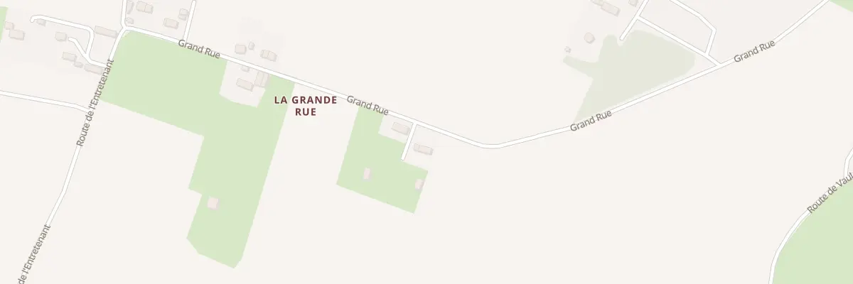 Plan du 1 Grand Rue à Sully