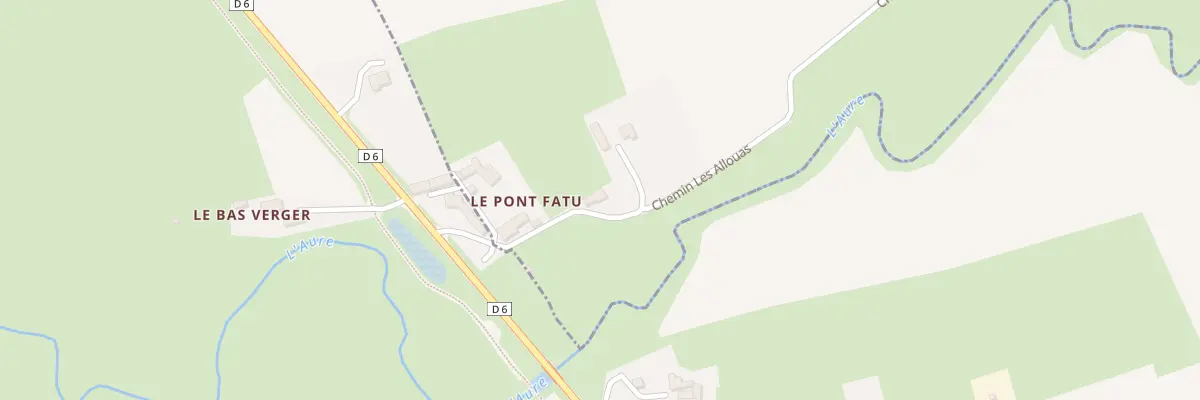 Plan du 5 Che du Pont Fatu à Maisons