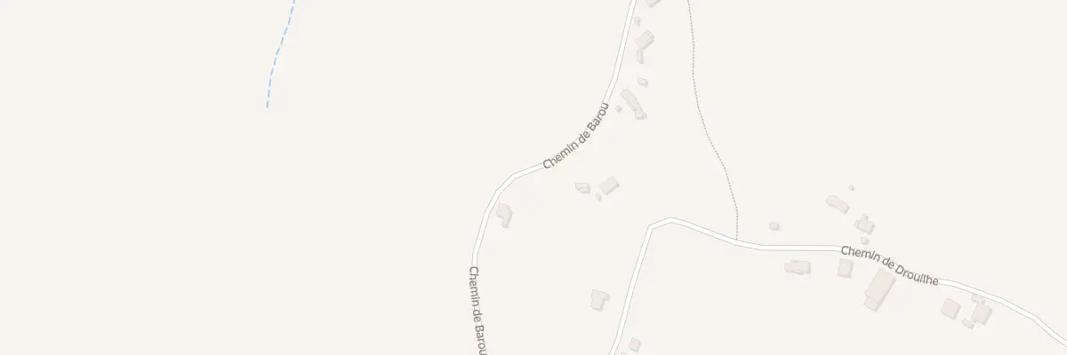 Plan du 650 Che de Barou à Bonnut