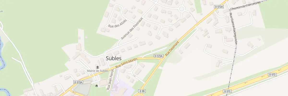 Plan du 6 Sq des Bégonias à Subles