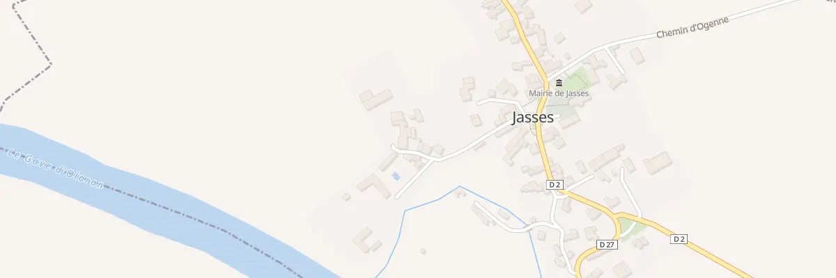 Plan du 2 Cami Bachebet à Jasses