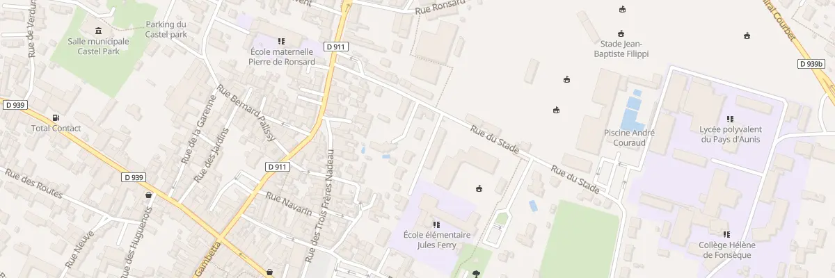 Plan du 3A Rue du Stade à Surgères