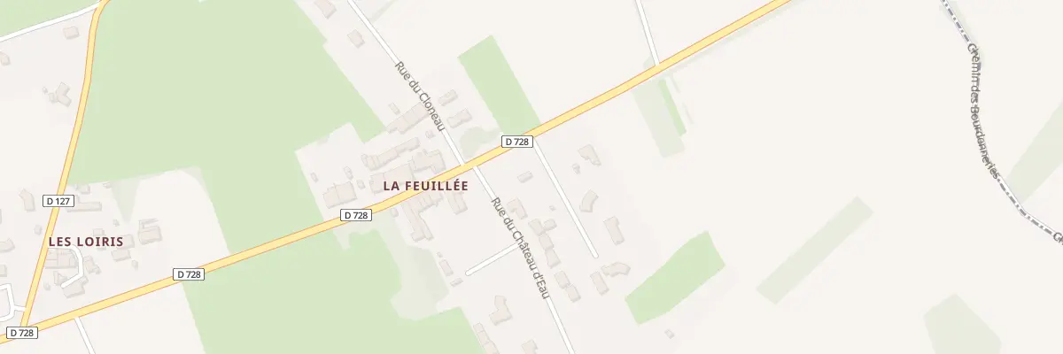 Plan du 1 Rue du Château d’Eau à La Clisse