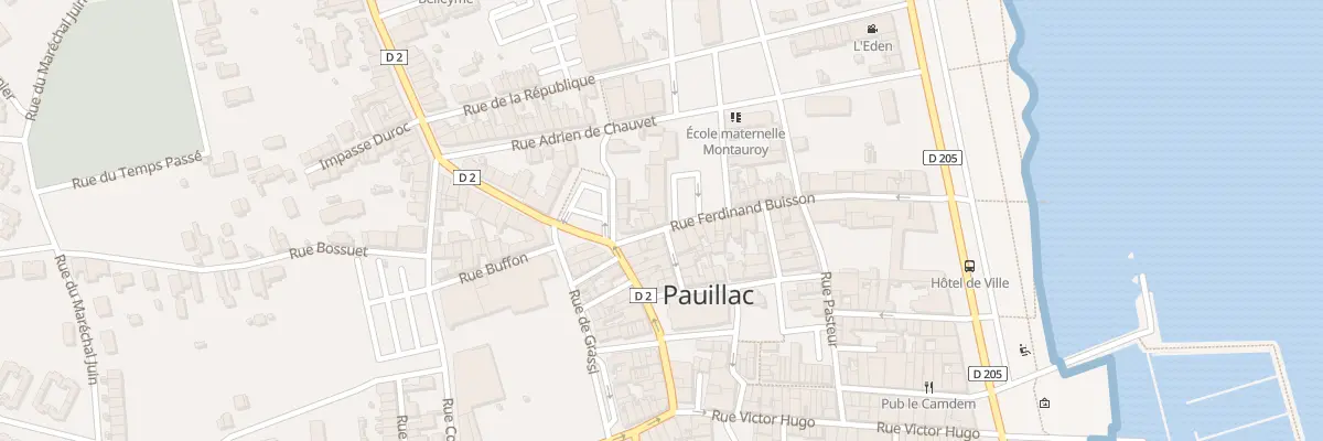 Plan du 37 Rue Ferdinand Buisson à Pauillac
