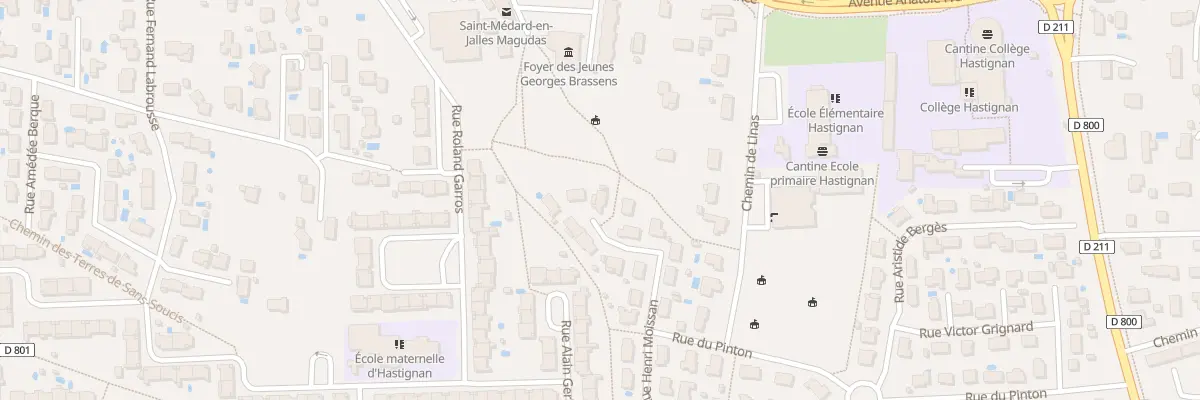 Plan du 29 Rue Henri Moissant à Saint-Médard-en-Jalles