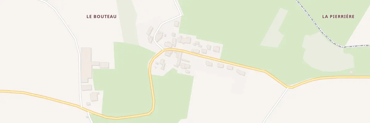 Plan du 5 Le Bouteau à Champdolent