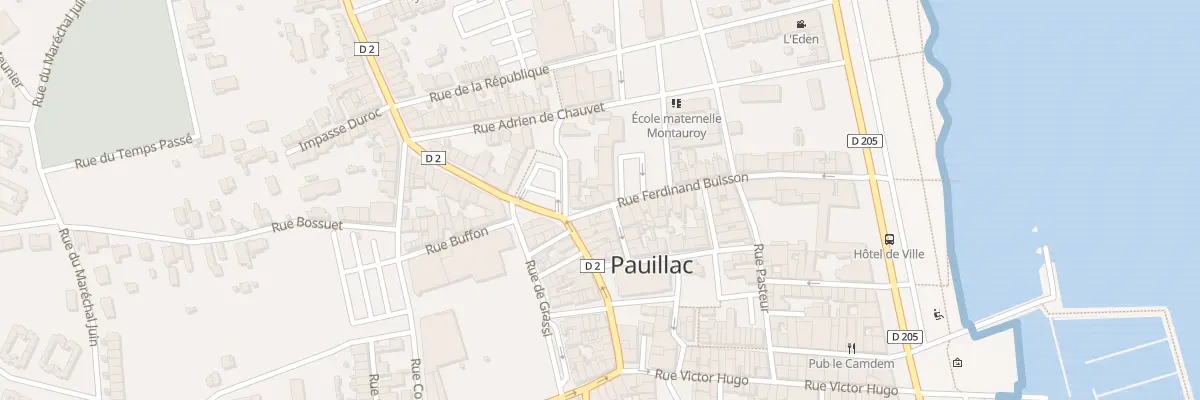 Plan du 39 Rue Ferdinand Buisson à Pauillac