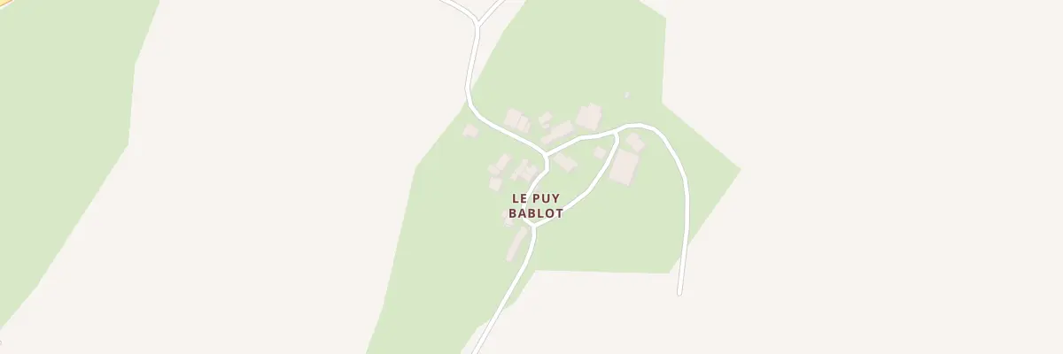 Plan du 6 Le Puy Bablot à Montournais