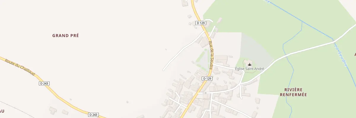 Plan du 5 Che des Mottes à Saint-André-de-Lidon