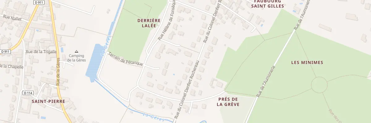 Plan du 31 Rue Denfert Rochereau à Surgères