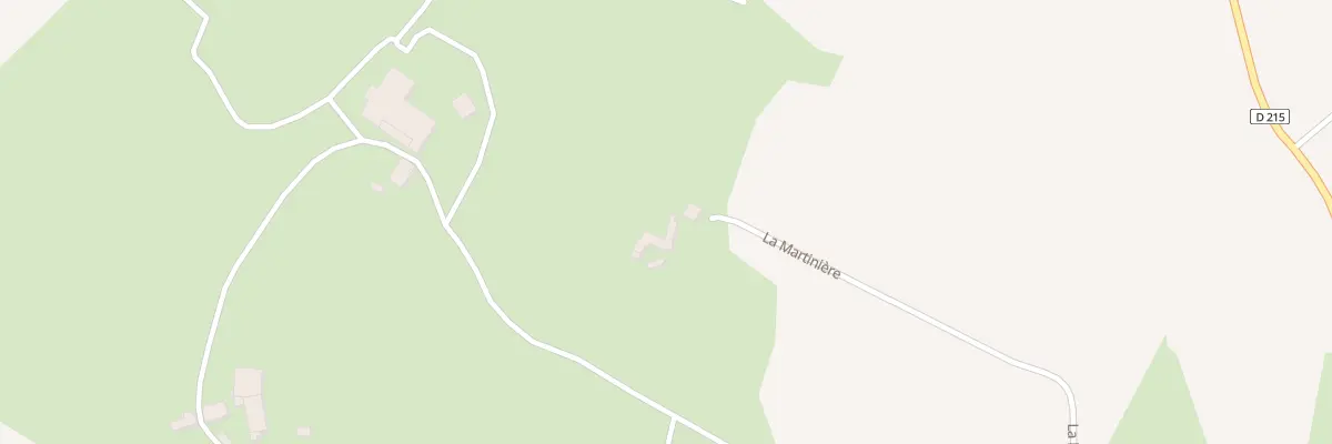 Plan du 1 La Martiniere à Houssay