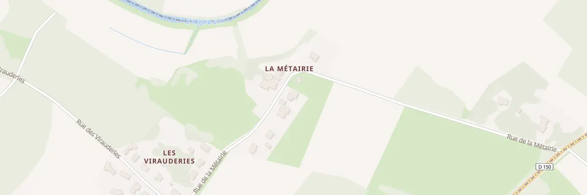 Plan du 12 Rue de la Métairie à Luchat