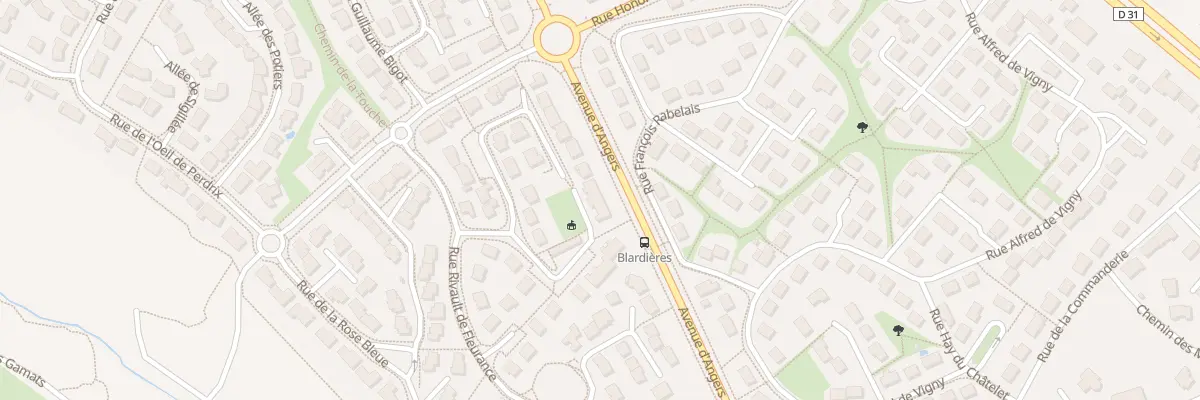 Plan du 20 Rue Pierre Teilhard de Chardin à Laval