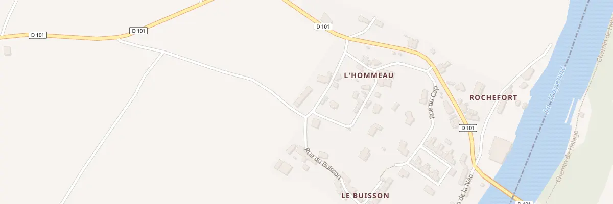 Plan du 2B Rue du Buison à Andouillé