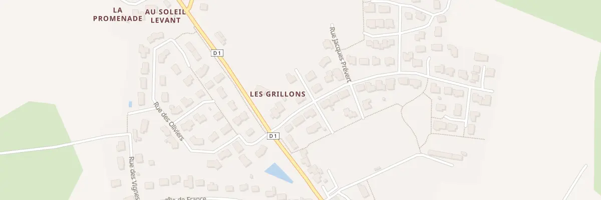 Plan du 1 Rue Albert Camus à La Roche-Neuville