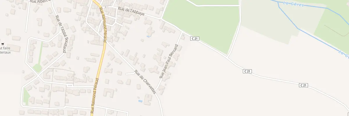 Plan du 4 Rue Jean Paul Bernard à Surgères