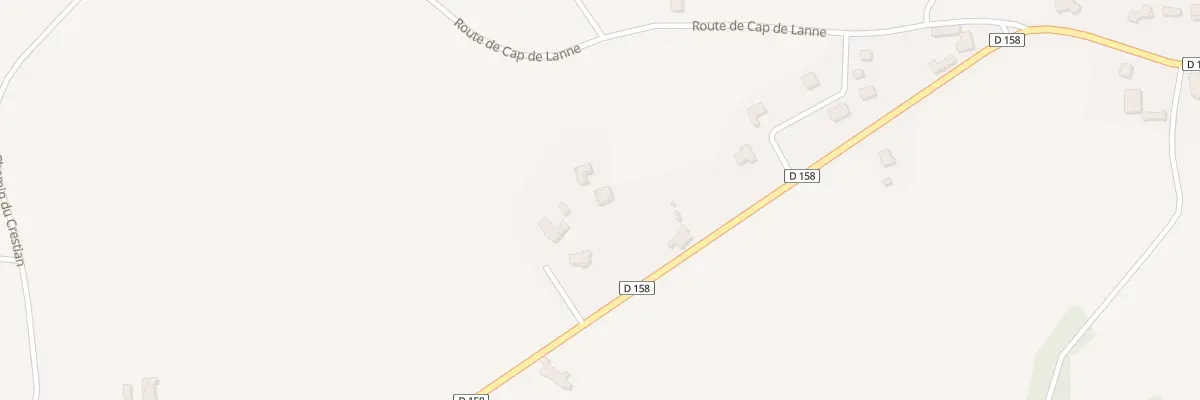 Plan du 868 Rte du Château à Gaujacq