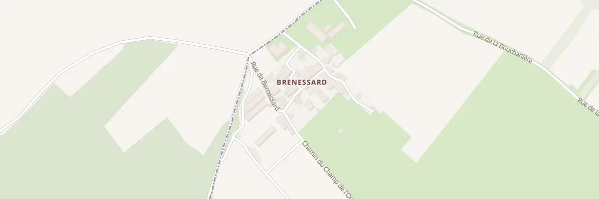 Plan du 13 Rue de Bernessard à Plassay