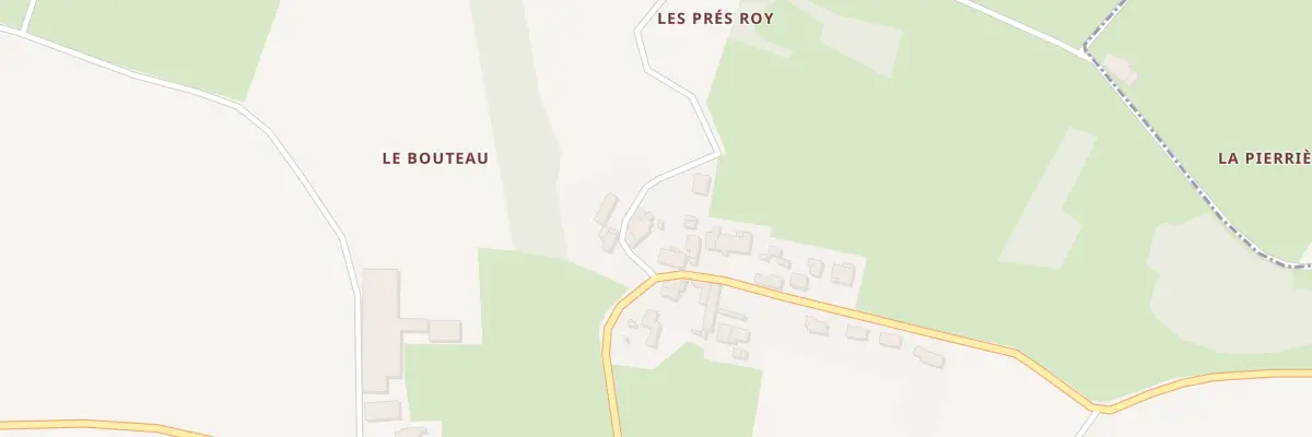 Plan du 22 Le Bouteau à Champdolent