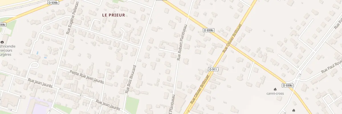 Plan du 14 Rue Robert Plantiveau à Surgères