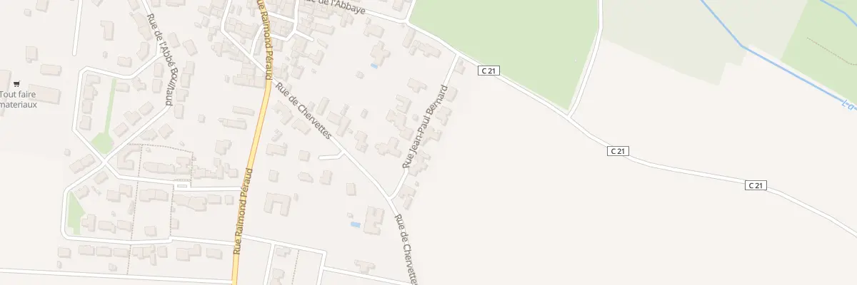 Plan du 6 Rue Jean Paul Bernard à Surgères