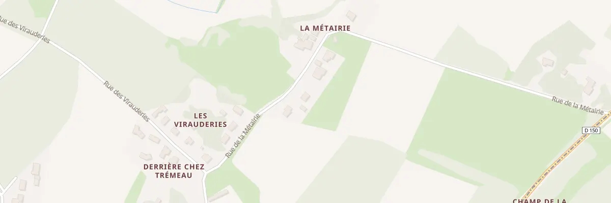Plan du 8 Rue de la Métairie à Luchat