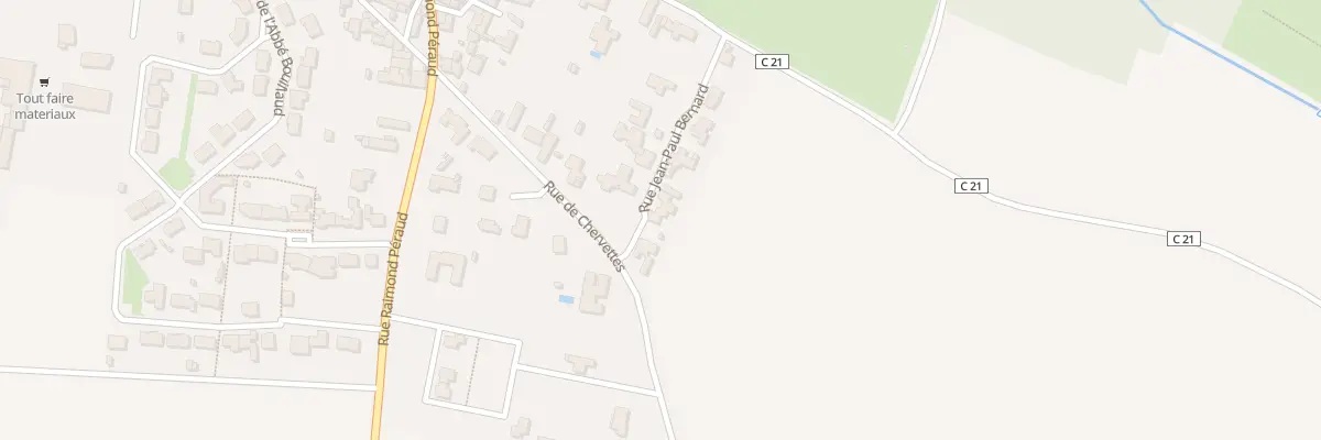 Plan du 8 Rue Jean Paul Bernard à Surgères