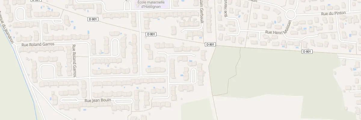 Plan du 44 Rue Jules Ladoumegue à Saint-Médard-en-Jalles