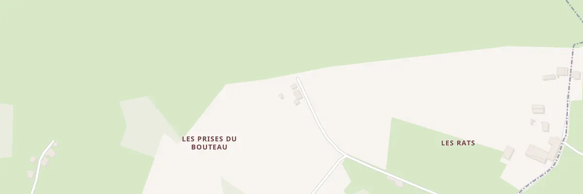 Plan du 2 La Cabane à Champdolent
