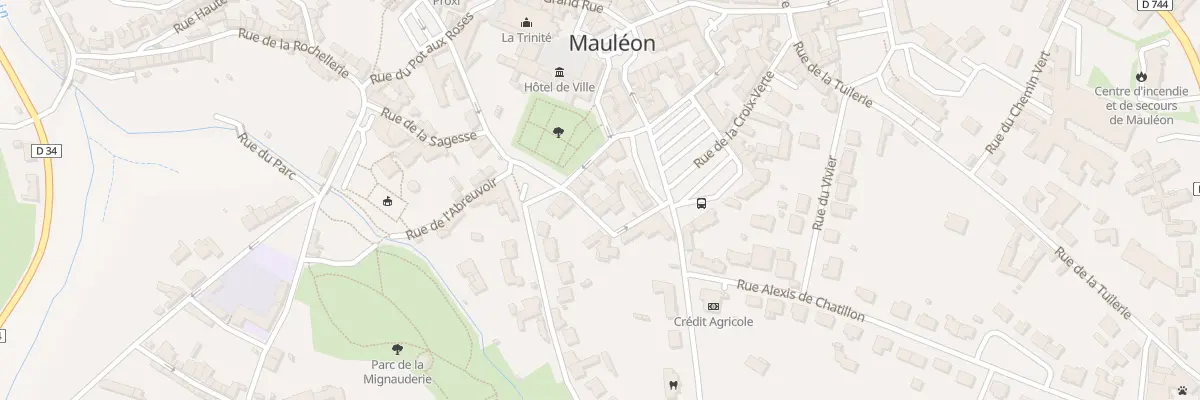 Plan du 5 Rue M Tournerit à Mauléon