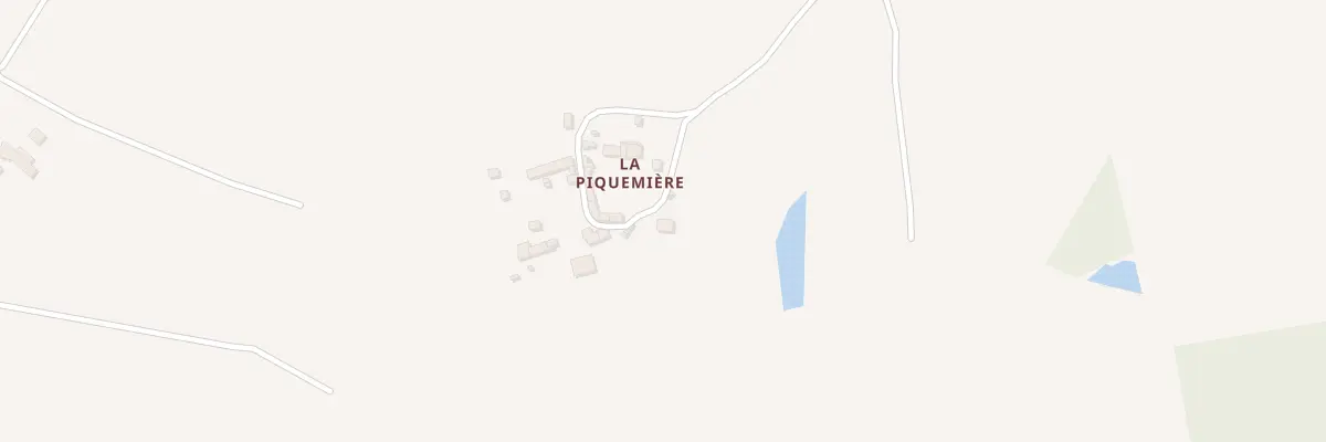 Plan du 7 La Piquemiere à Montravers