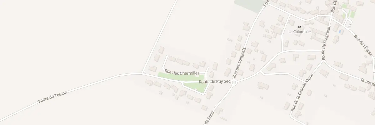 Plan du 6 Rue des charmilles à Saint-Martin-de-Fraigneau
