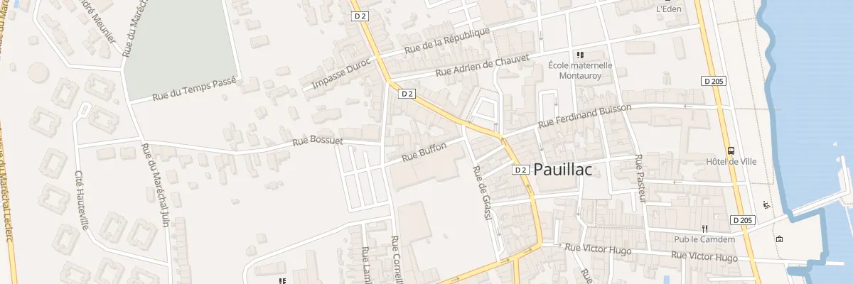 Plan du 5 Rue Buffon à Pauillac