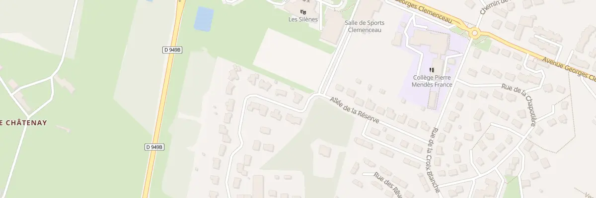 Plan du 25 All de la Barbinière à La Châtaigneraie
