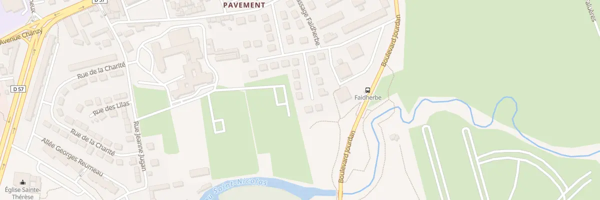 Plan du 29G Rue Faidherbe à Laval