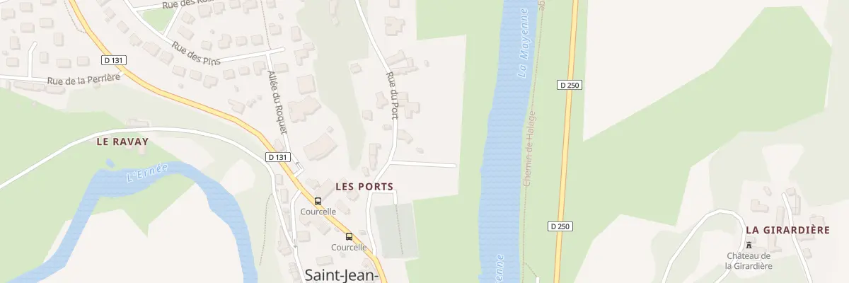 Plan du 1 Rue du Port à Saint-Jean-sur-Mayenne
